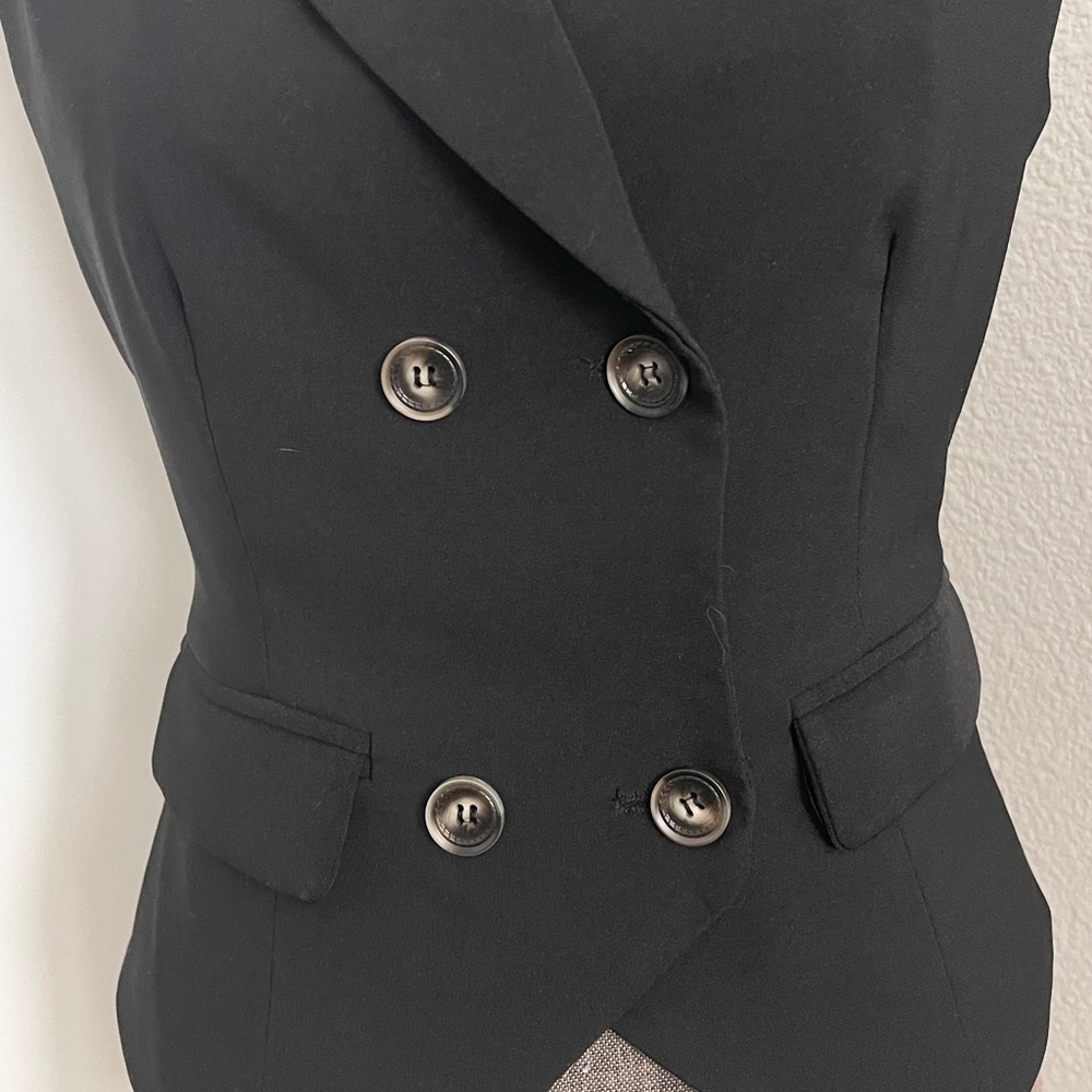 Allegra K Waistcoat Lapel Collar Dressy Versatile
Racerback Suit Vest S NWOT - Picture 6 of 12